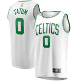 Association Edition Jayson Tatum Boston Celtics Fast Break Replica Away Jersey White | NBA