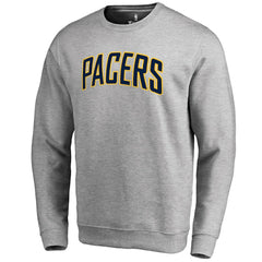 Heathered Gray Indiana Pacers Wordmark Pullover Sweatshirt | NBA