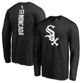 Yoan Moncada Chicago White Sox Backer Long Sleeve T-Shirt - MLB T-shirts