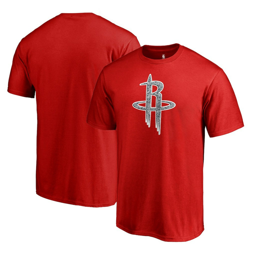 Red Houston Rockets Static Logo T-Shirt | NBA