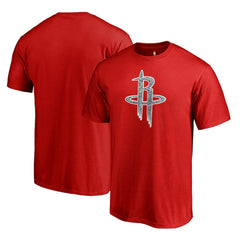Red Houston Rockets Static Logo T-Shirt | NBA