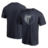 Navy Memphis Grizzlies Static Logo T-Shirt | NBA