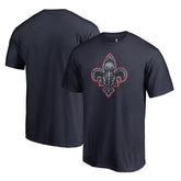 Navy New Orleans Pelicans Static Logo T-Shirt | NBA