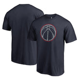 Navy Washington Wizards Static Logo T-Shirt | NBA