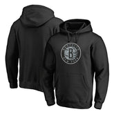 Black Brooklyn Nets Static Logo Pullover Hoodie | NBA