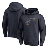 Navy Utah Jazz Static Logo Pullover Hoodie | NBA