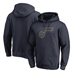 Navy Utah Jazz Static Logo Pullover Hoodie | NBA