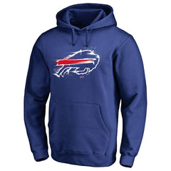 Buffalo Bills Splatter Logo Pullover Hoodie | NFL Outlet