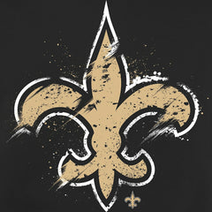 New Orleans Saints Splatter Logo Pullover Hoodie | NFL Online