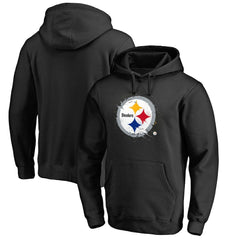 Pittsburgh Steelers Splatter Logo Pullover Hoodie | NFL Near me