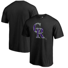 Colorado Rockies Splatter Logo T-Shirt - MLB T-shirts