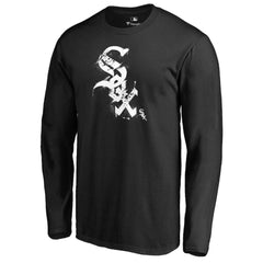 Chicago White Sox Splatter Logo Long Sleeve T-Shirt - MLB T-shirts