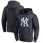 New York Yankees Splatter Logo Pullover Hoodie - MLB Hoodies