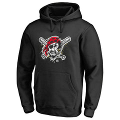 Pittsburgh Pirates Splatter Logo Pullover Hoodie - MLB Hoodies