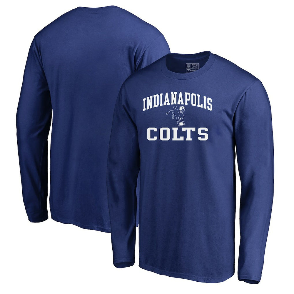 Indianapolis Colts Vintage Collection Victory Arch Long Sleeve T-Shirt | NFL Near me