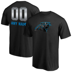 Carolina Panthers Personalized Midnight Mascot T-Shirt | NFL US