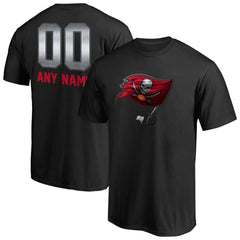 Tampa Bay Buccaneers Personalized Midnight Mascot T-Shirt | NFL Discount