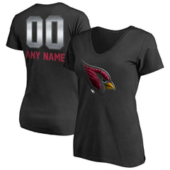 Arizona Cardinals Women's Personalized Midnight Mascot T-Shirt | NFL US