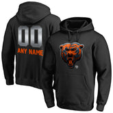 Chicago Bears Personalized Midnight Mascot Pullover Hoodie | NFL Near me