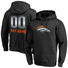 Denver Broncos Personalized Midnight Mascot Pullover Hoodie | NFL Sale