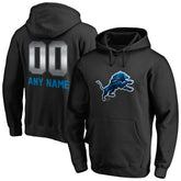 Detroit Lions Personalized Midnight Mascot Pullover Hoodie | NFL Online
