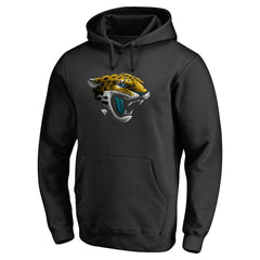 Jacksonville Jaguars Personalized Midnight Mascot Pullover Hoodie | NFL New