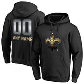 New Orleans Saints Personalized Midnight Mascot Pullover Hoodie | NFL Near me