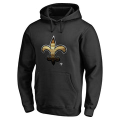 New Orleans Saints Personalized Midnight Mascot Pullover Hoodie | NFL Near me