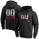 New York Giants Personalized Midnight Mascot Pullover Hoodie | NFL Discount