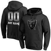 Las Vegas Raiders Personalized Midnight Mascot Pullover Hoodie | NFL Outlet