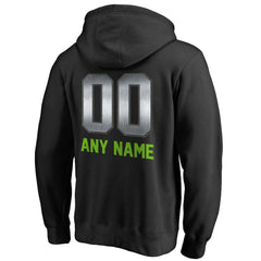 Seattle Seahawks Personalized Midnight Mascot Pullover Hoodie | NFL Outlet