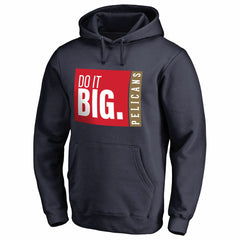 Navy New Orleans Pelicans Do It Big Pullover Hoodie | NBA