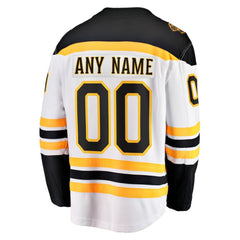 Boston Bruins Fanatics Away Breakaway Custom Jersey - NHL Jerseys