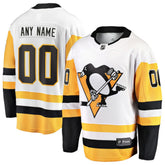 Pittsburgh Penguins Fanatics Away Breakaway Custom Jersey - NHL Jerseys