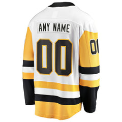Pittsburgh Penguins Fanatics Away Breakaway Custom Jersey - NHL Jerseys