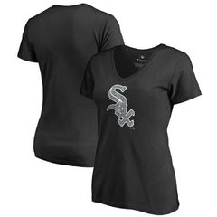 Chicago White Sox Women's Static Logo V-Neck T-Shirt - MLB T-shirts