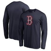 Boston Red Sox Static Logo Long Sleeve T-Shirt - MLB T-shirts