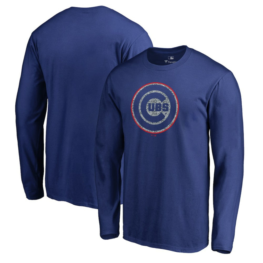 Chicago Cubs Static Logo Long Sleeve T-Shirt - MLB T-shirts