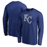 Kansas City Royals Static Logo Long Sleeve T-Shirt - MLB T-shirts