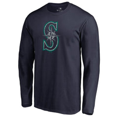 Seattle Mariners Static Logo Long Sleeve T-Shirt - MLB T-shirts