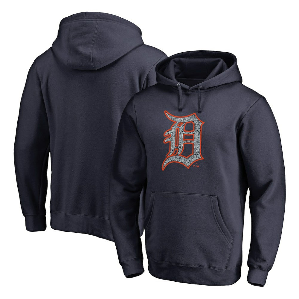 Detroit Tigers Static Logo Pullover Hoodie - MLB Hoodies