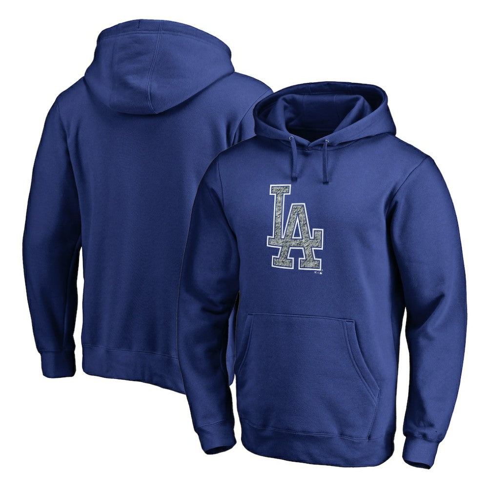 Los Angeles Dodgers Static Logo Pullover Hoodie - MLB Hoodies