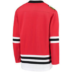 Chicago Blackhawks Fanatics Youth Home Replica Blank Jersey - NHL Jerseys