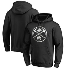 Black Denver Nuggets Marble Logo Pullover Hoodie sale | NBA