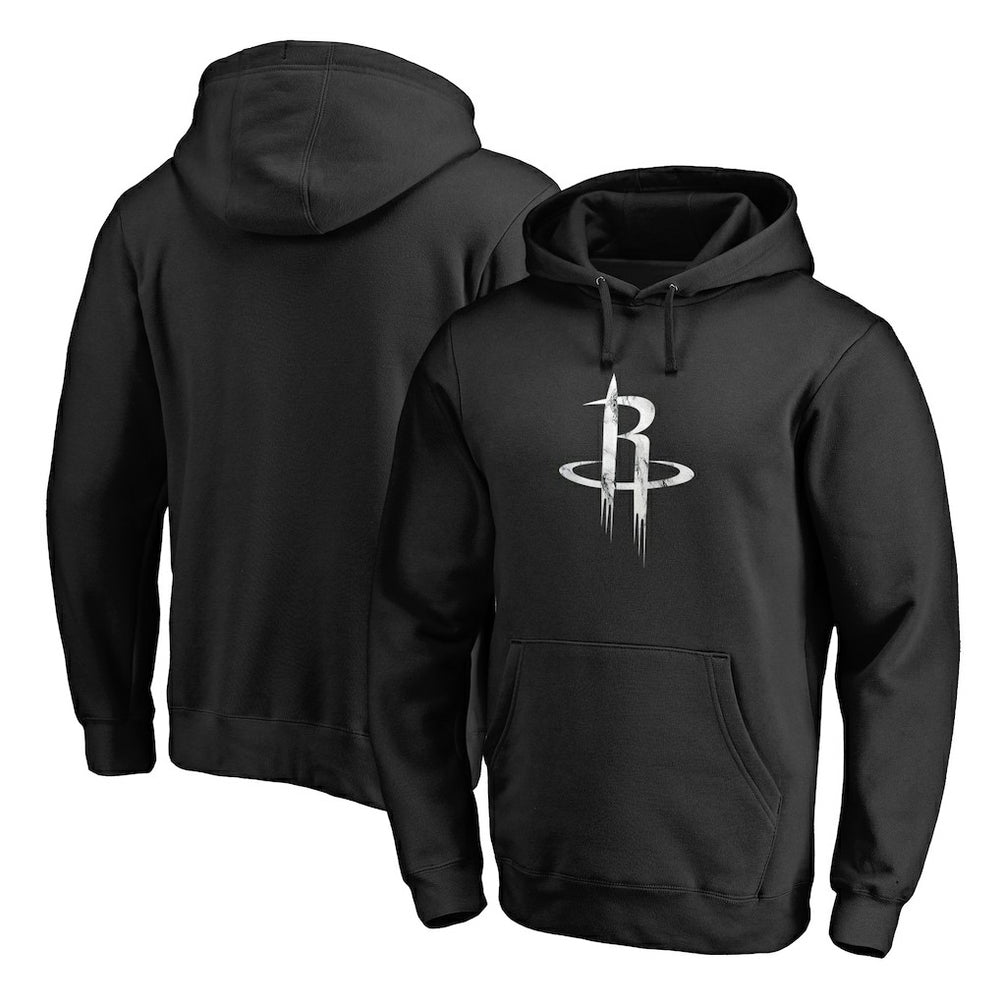 Black Houston Rockets Marble Logo Pullover Hoodie sale | NBA