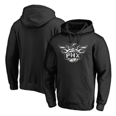 Black Phoenix Suns Marble Logo Pullover Hoodie | NBA