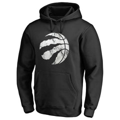 Black Toronto Raptors Marble Logo Pullover Hoodie | NBA