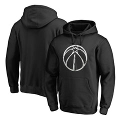 Black Washington Wizards Marble Logo Pullover Hoodie | NBA