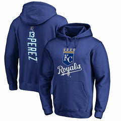 Salvador Perez Kansas City Royals Backer Pullover Hoodie - MLB Hoodies