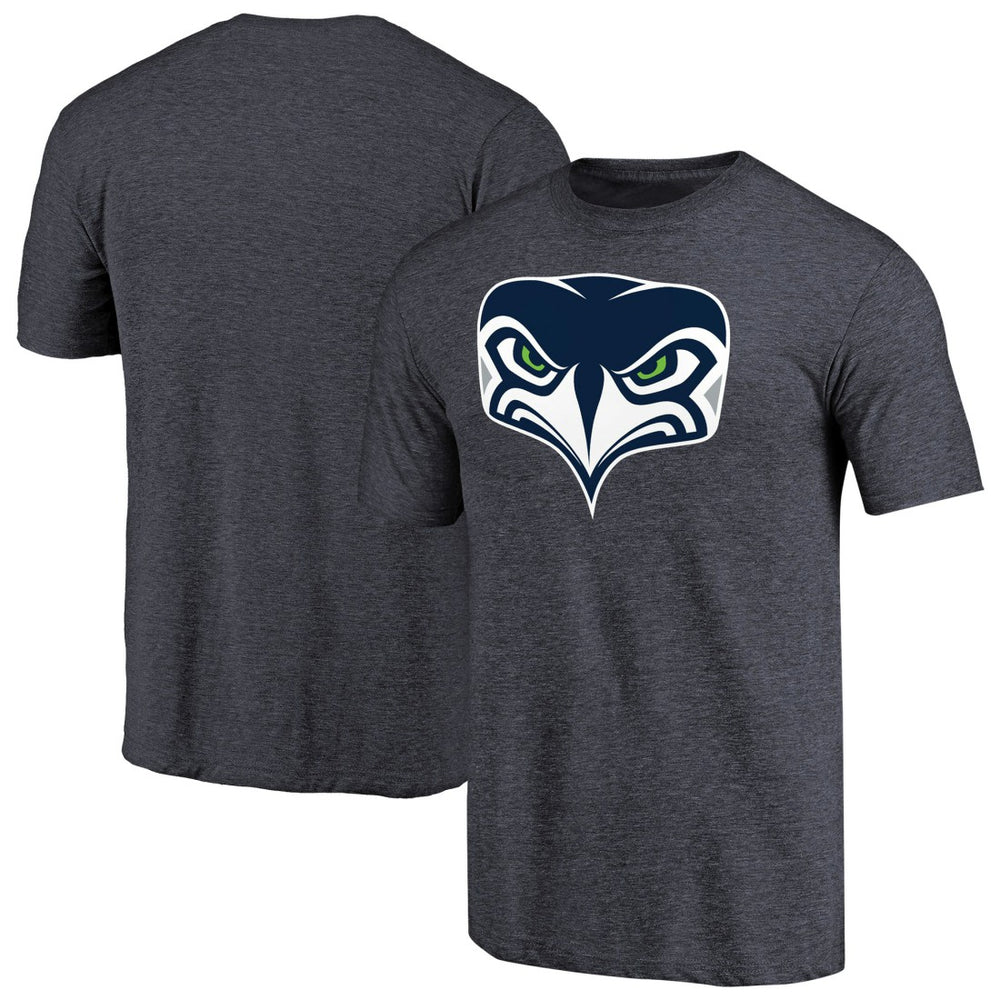 Seattle Seahawks Alternate Team Logo Gear Tri-Blend T-Shirt | NFL Discount